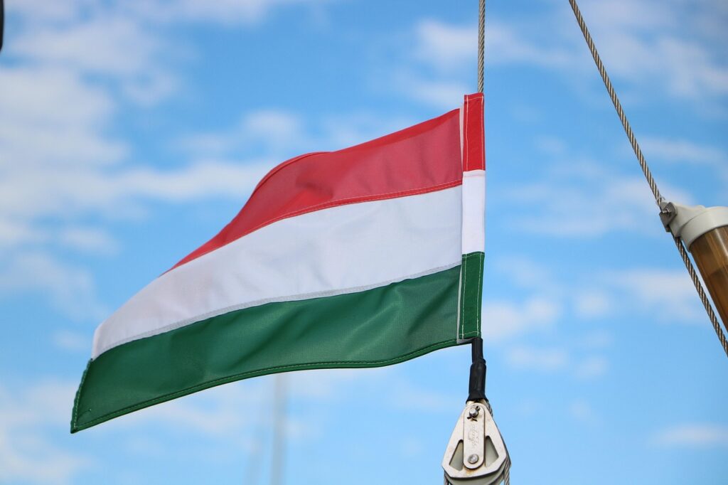 hungarian flag, nature, sky, blue, hungarian, blue sky, hungary